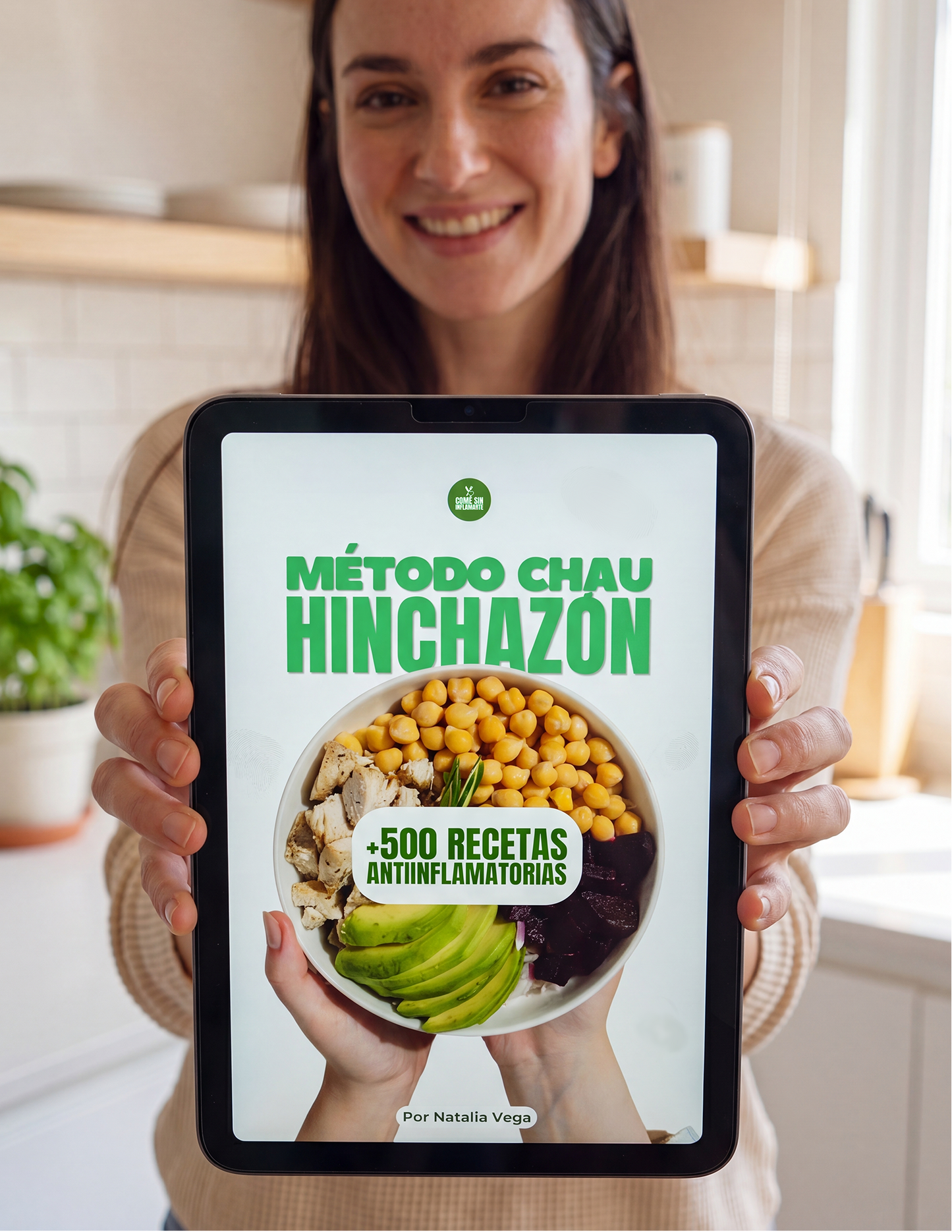 La guía completa con +500 recetas antiinflamatorias - Método chau Hinchazón